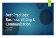 Business communication project