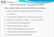 KIS consulting Improvement Project Profile