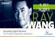 Disrupting Digital Business: The Customer Experience Imperative: 9 Key Slides from Ray Wang