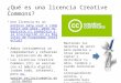 Licencia creativ commons
