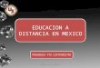 Diapositiva educacion a distancia