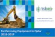 Earthmoving Equipment in Qatar 2015-2019