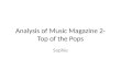 Top of the pops analysis