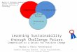 Learning Sustainability through Challenge Prizes - Competition as a Driver for Positive Change