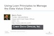 Using Lean Principles to Manage the Data Value Chain