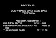 Proyek bab 10 query basis data basis data textbook