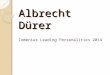 Albrecht dürer comenius 2014