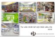 Tư vấn thiết kế nội thất siêu thị mini đẹp cho ngành bán lẻ Việt Nam
