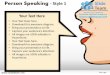 Person speaking exclamation lips call outs bubbles design 1 powerpoint ppt slides