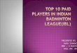 Ppt of top 10 ibl