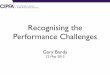 CIPFA Audit Conference 2013: Keynote: Meeting the Performance Challenges