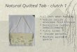 N Atural Quilted Tab (C1) Write Up