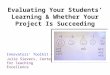 Toolkit 4  evaluating students learning