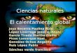 Ciencias naturales calentamiento global