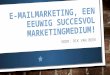 E mailmarketing, een eeuwig succesvol marketingmedium!