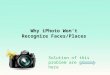 Why iPhoto Won't Recognize Faces