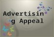 Advertising appeal