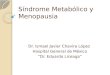 Síndrome Metabólico y Menopausia