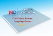 Language Basics | Coldfusion primer | Chap-1