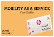 Mobility as a Service. Case: Elcyklar