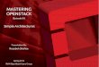 Mastering OpenStack - Episode 01 - Simple Architectures