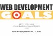 Web Development Goals, LLC Marketing for Chiropractics PowerPoint