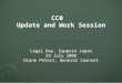 CC0 Update and Work Session (by Diane Peters)