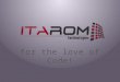 Prezentare ITAROM Technologies - "Stagii pe Bune" Iasi, 2013