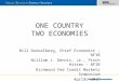One country two economies bill dunkelberg and william dennis