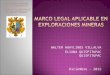 Marco Legal en Exploraciones Mineras