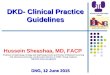 DKD- Clinical Practice Guidelines prof. Hussein Sheashaa