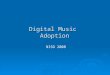 Digital Music Adoption