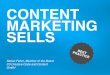Stefan Fehm present Content Marketing that delivers: On lead generation engagement and sales