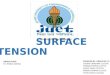 Measurement of surface tension