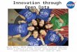 Innovation Data Center Presentation: Innovation Through Open Data