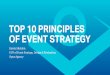 Top 10 Principles of Event Strategy