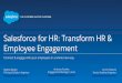 Salesforce for HR: Transform HR & Employee Engagement