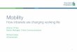 Mobility - How intranets are changing working life