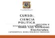 Sistemas Electorales Perú