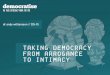 Digital Shoreditch 2015 - Taking democracy from arrogance to intimacy