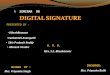 Digital Signiture