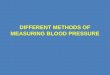 Blood Pressure Measurement