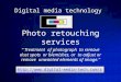 Photo retouching services | Group DMT
