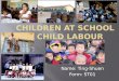 Children at school & child labour