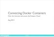 AWS Chicago User Group presentation: Connecting Docker Containers over the Internet
