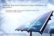 How to find and choose a solar company or installer?