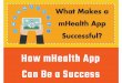 What makes a m health app successful?