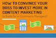 Content Marketing for e-Commerce