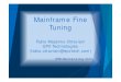 Mainframe Fine Tuning - Fabio Massimo Ottaviani