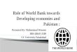 World bank and pakistan